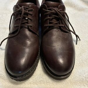Rockport Dark Brown Leather Oxfords